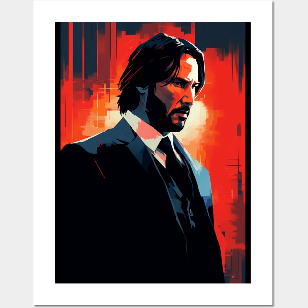 John Wick Wall Art by yagizdemir